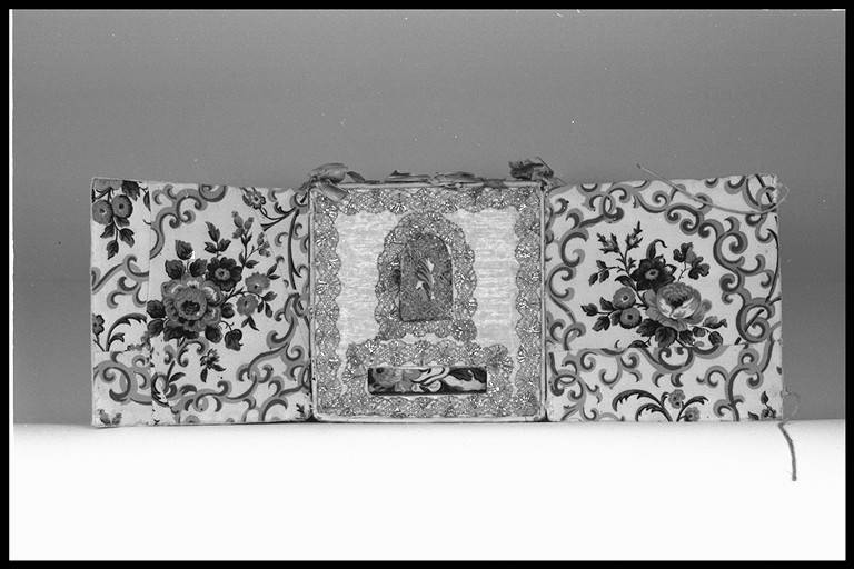 tabernacolo portatile - manifattura modenese (fine sec. XIX)