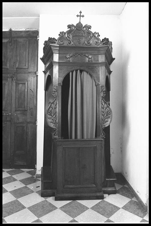confessionale, serie - manifattura modenese (sec. XVIII)
