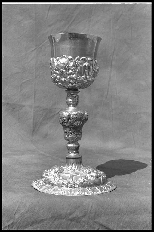 calice - manifattura emiliana (prima metà sec. XVIII)