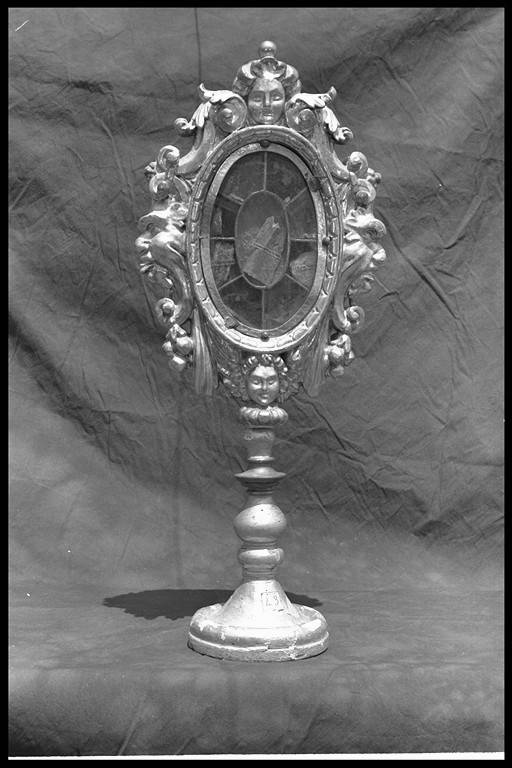 reliquiario - a ostensorio - manifattura modenese (prima metà sec. XVII)