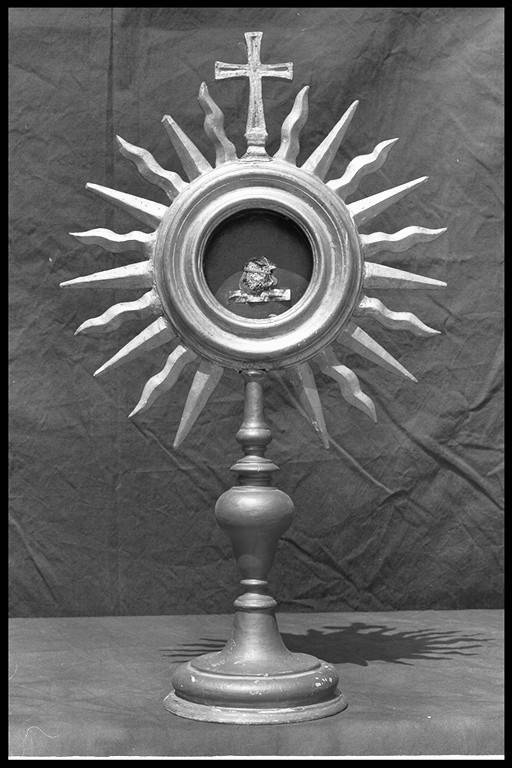 reliquiario - a ostensorio, serie - manifattura modenese (metà sec. XVII)