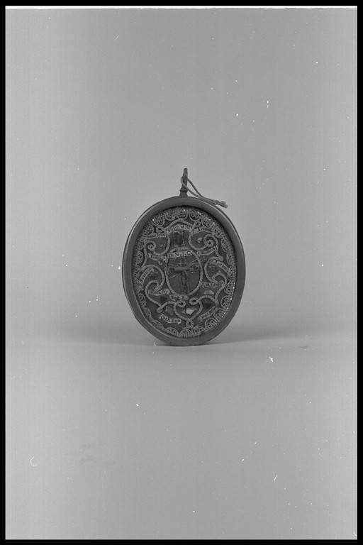 reliquiario antropomorfo - a gamba, serie - manifattura modenese (metà sec. XVII)