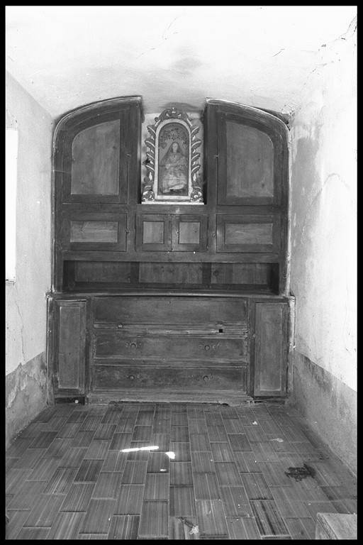 mobile da sacrestia - manifattura modenese (secc. XVIII/ XIX)