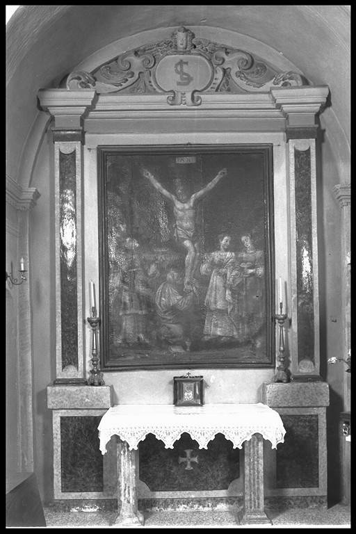 altare - manifattura reggiana (fine/inizio secc. XVIII/ XIX)