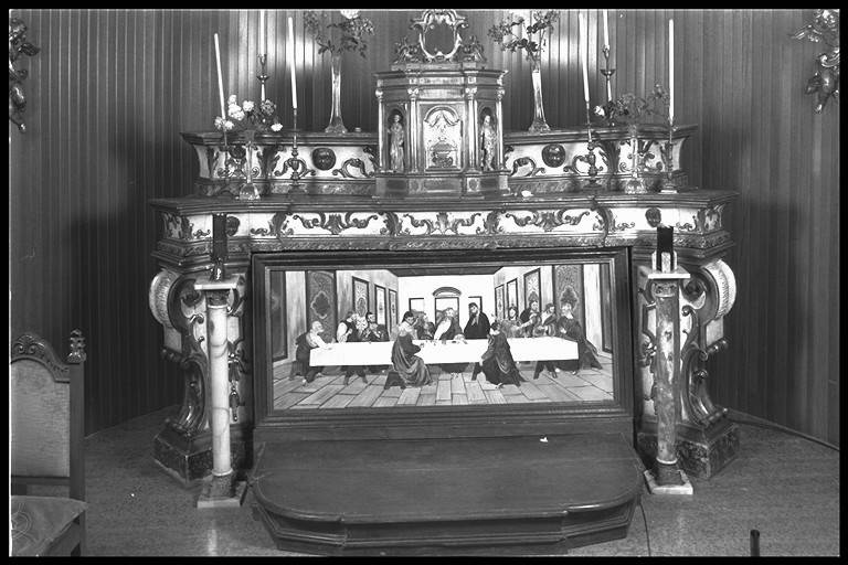 altare maggiore - manifattura emiliana (seconda metà sec. XVIII)