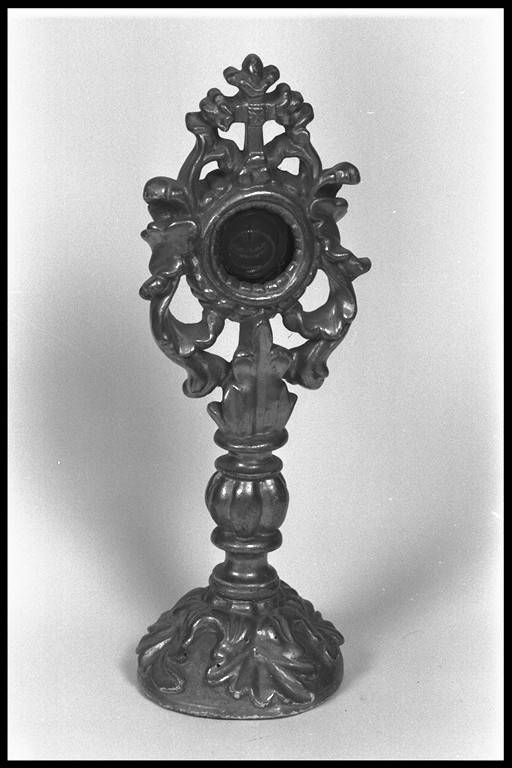 reliquiario - a ostensorio - manifattura emiliana (inizio sec. XIX)