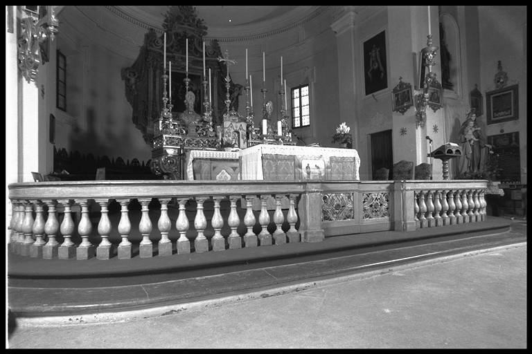 balaustrata - manifattura reggiana (sec. XVIII)