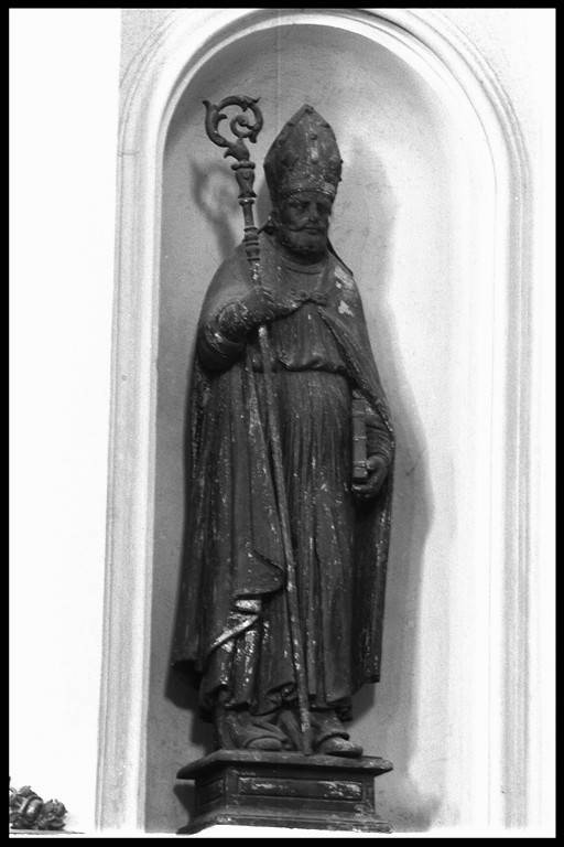 San Biagio (statua) - produzione reggiana (prima metà sec. XVII)