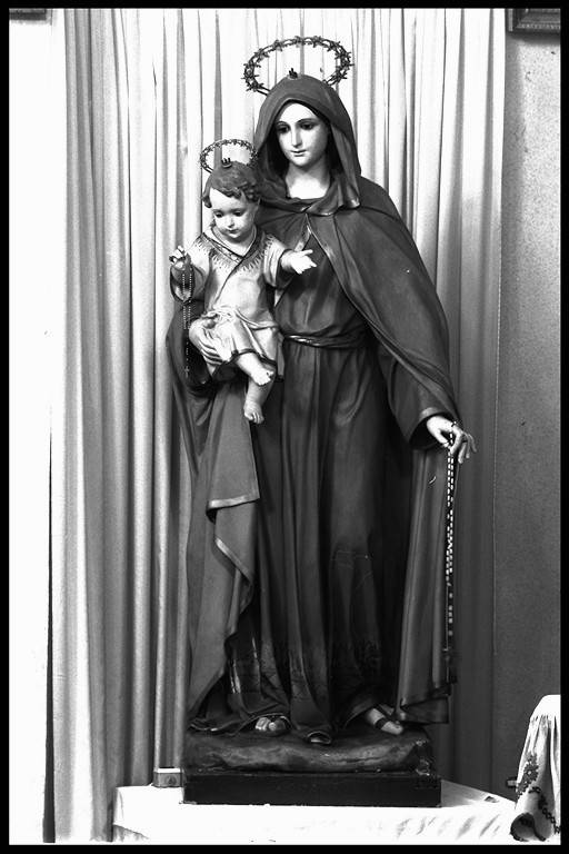 Madonna del Rosario (statua) - ambito reggiano (metà sec. XX)