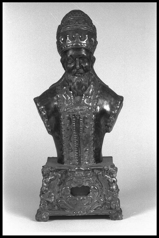 reliquiario - a busto, serie - ambito reggiano (sec. XX)