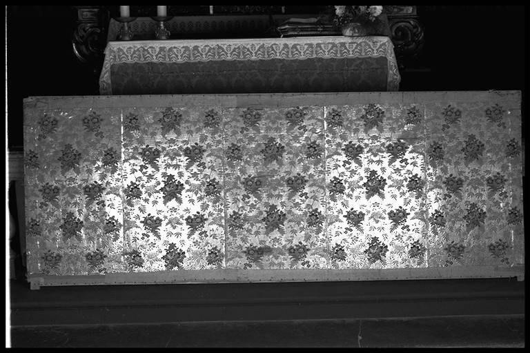 paliotto - manifattura reggiana (metà sec. XX)