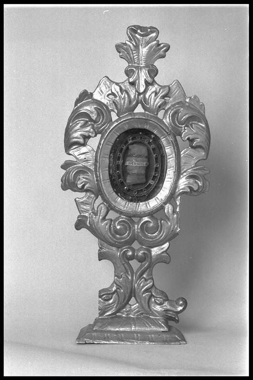 reliquiario - a ostensorio - ambito modenese (fine sec. XVIII)