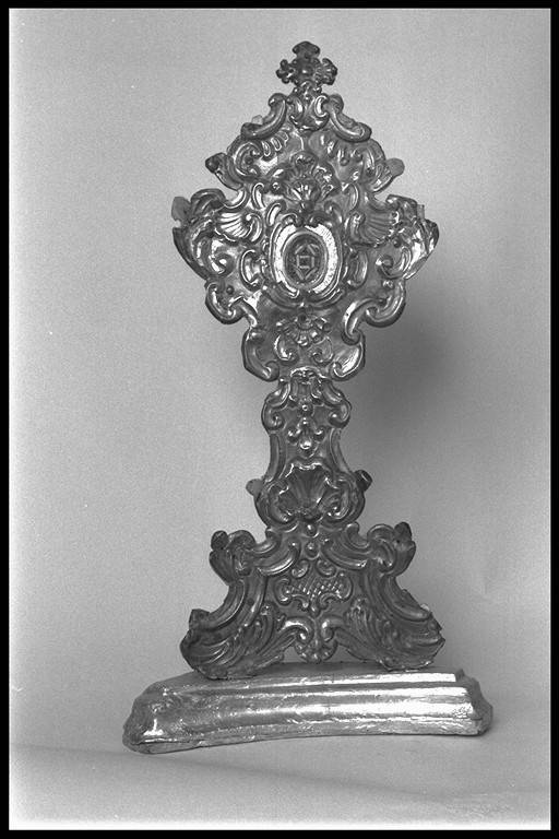 reliquiario - a ostensorio - ambito modenese (seconda metà sec. XVIII)