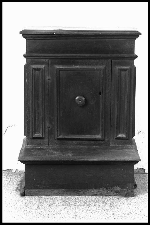 inginocchiatoio - ambito modenese (metà sec. XVII)