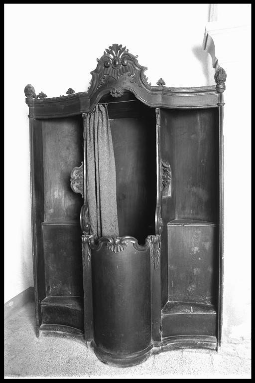confessionale, serie - ambito modenese (fine sec. XVIII)