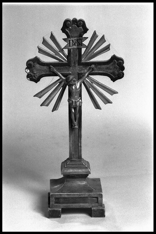 croce da tavolo - ambito modenese (seconda metà sec. XVIII)