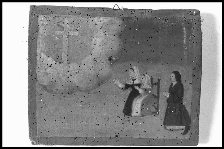 Miracolo della Santa Croce (ex voto) - ambito modenese (seconda metà sec. XVIII)