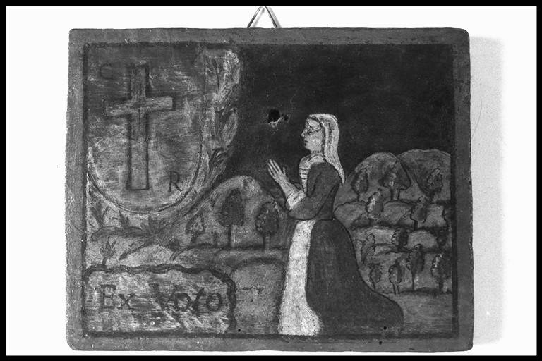 Miracolo della Santa Croce (ex voto) - ambito modenese (seconda metà sec. XVIII)