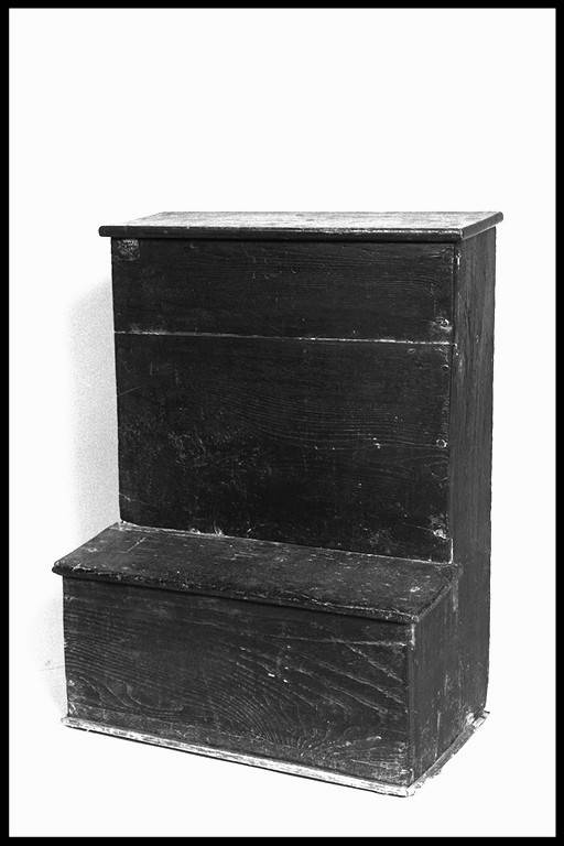 inginocchiatoio - ambito modenese (seconda metà sec. XIX)