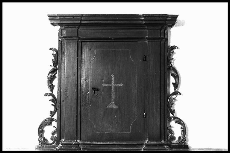 tabernacolo, elemento d'insieme - ambito modenese (seconda metà sec. XVII)