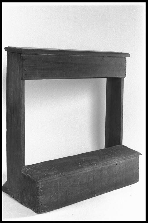 inginocchiatoio - manifattura emiliana (fine sec. XIX)