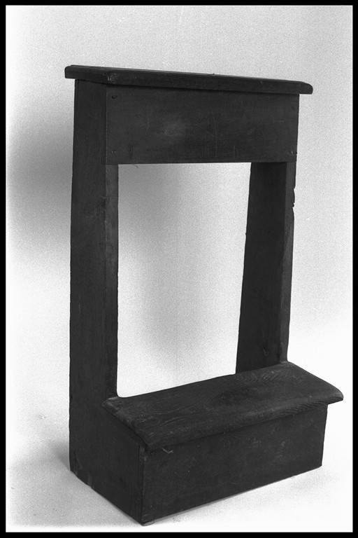 inginocchiatoio - manifattura emiliana (fine sec. XIX)