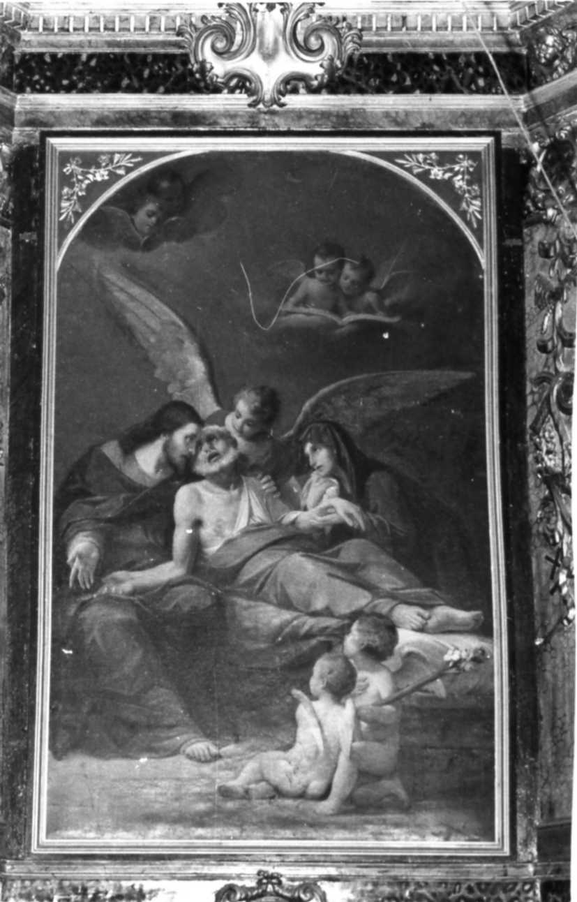 morte di San Giuseppe (dipinto) - ambito emiliano (prima metà sec. XIX)