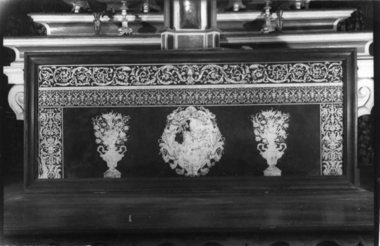 San Francesco d'Assisi riceve le stimmate (paliotto - a pannello piano) di Barzelli Giovan Marco (seconda metà sec. XVII)