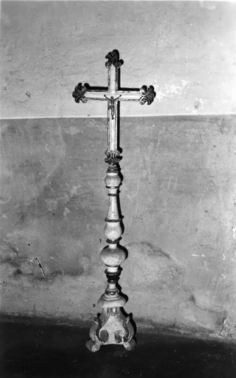 Cristo crocifisso (croce d'altare) - bottega modenese (inizio sec. XVIII)