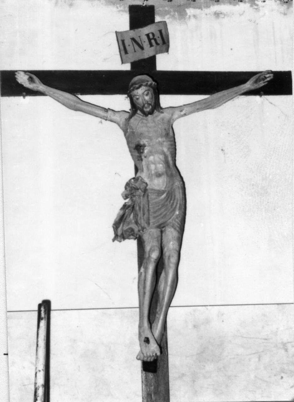 crocifisso - bottega emiliana (prima metà sec. XVI)