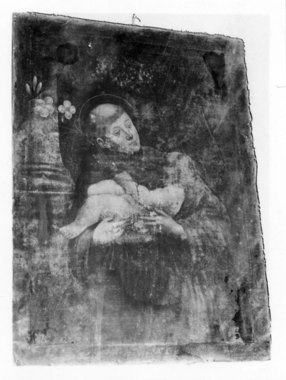 Sant'Antonio da Padova (dipinto) - ambito emiliano (seconda metà sec. XVII)