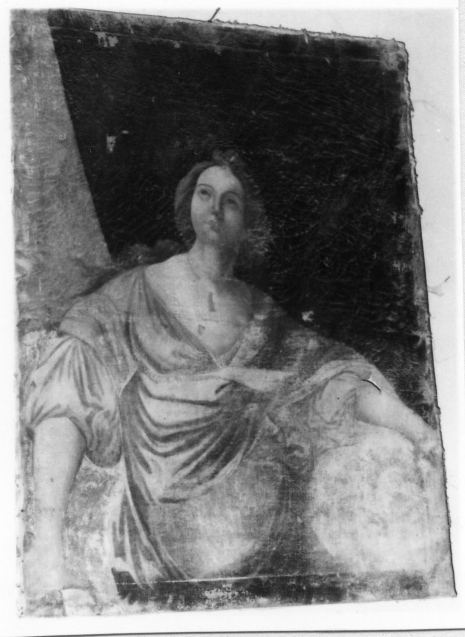 figura allegorica femminile (dipinto) - ambito emiliano (fine sec. XVII)