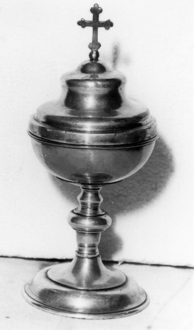 pisside - bottega emiliana (inizio sec. XVIII)