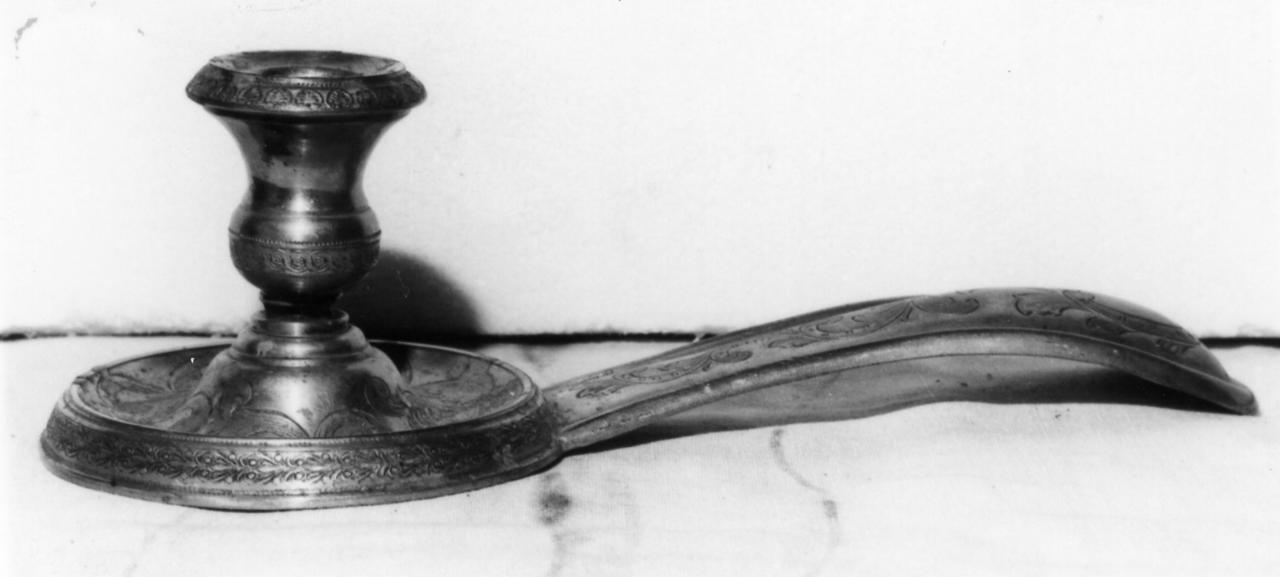 palmatoria - bottega emiliana (prima metà sec. XIX)