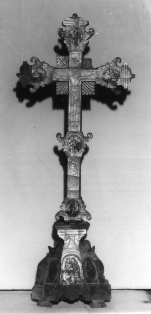 croce stazionale - bottega palestinese (prima metà sec. XVIII)