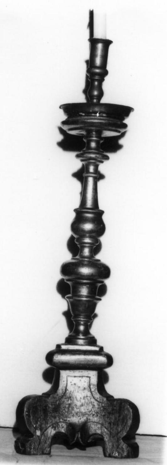 candeliere, serie - bottega modenese (seconda metà sec. XVIII)