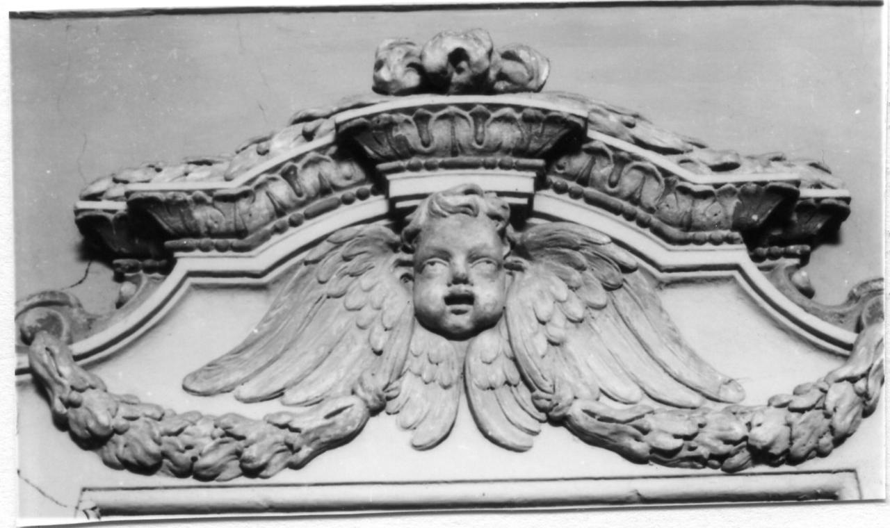 cherubini, festoni, aquile e volute (decorazione plastica) di Torri Fasoli Francesco (seconda metà sec. XVII)