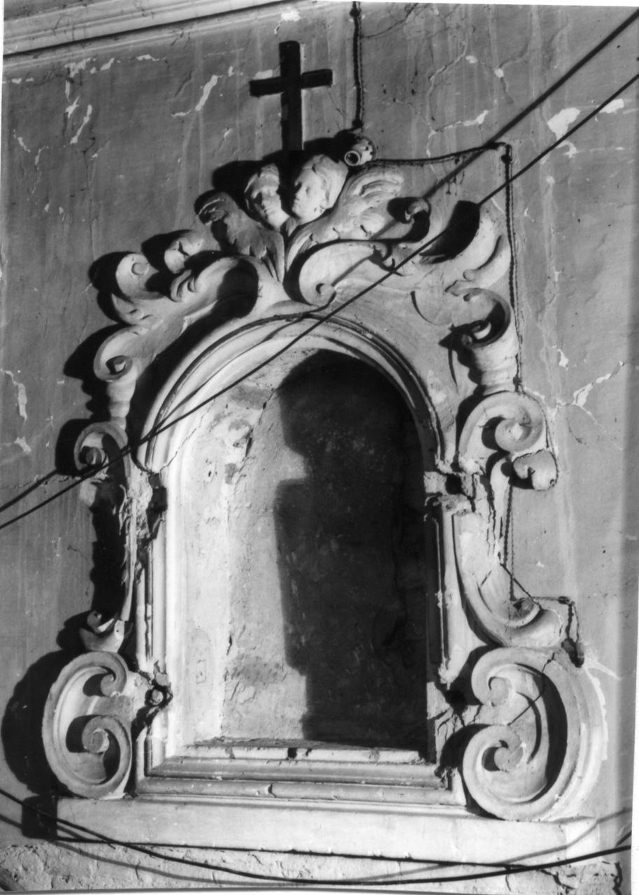 mostra di nicchia - bottega modenese (metà sec. XVIII)