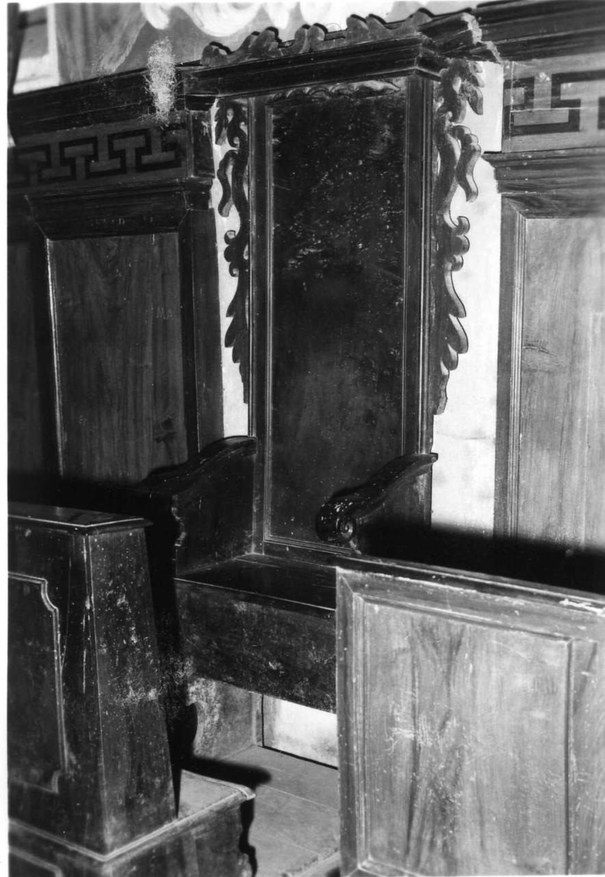 stalli del coro - bottega modenese (metà sec. XVIII)