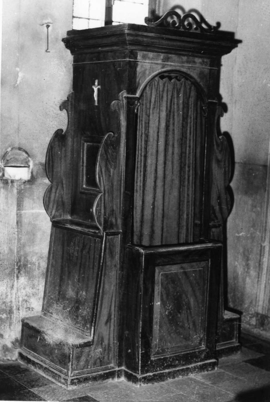 confessionale, serie - bottega modenese (metà sec. XVIII)
