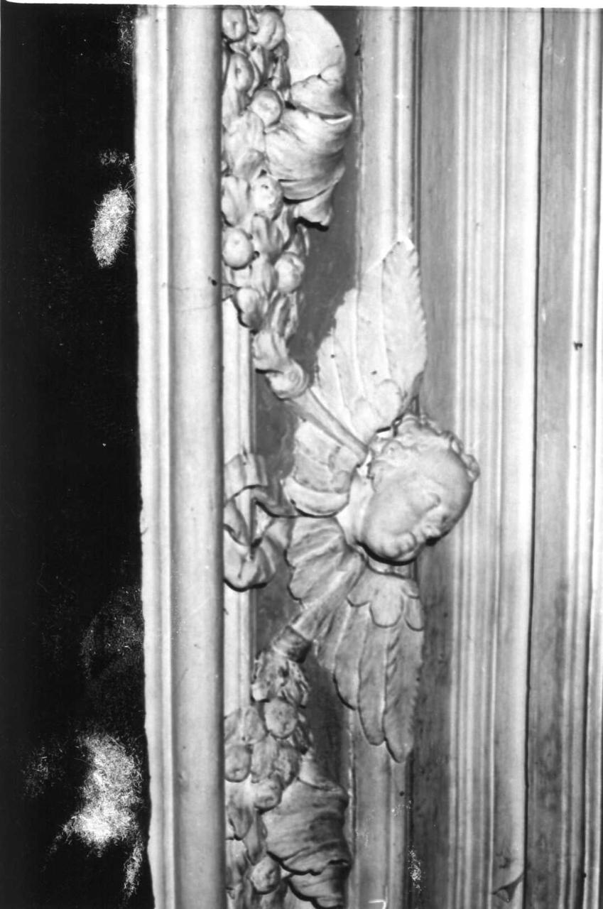 cornice a impostazione architettonica di dipinto - bottega modenese (metà sec. XVIII)