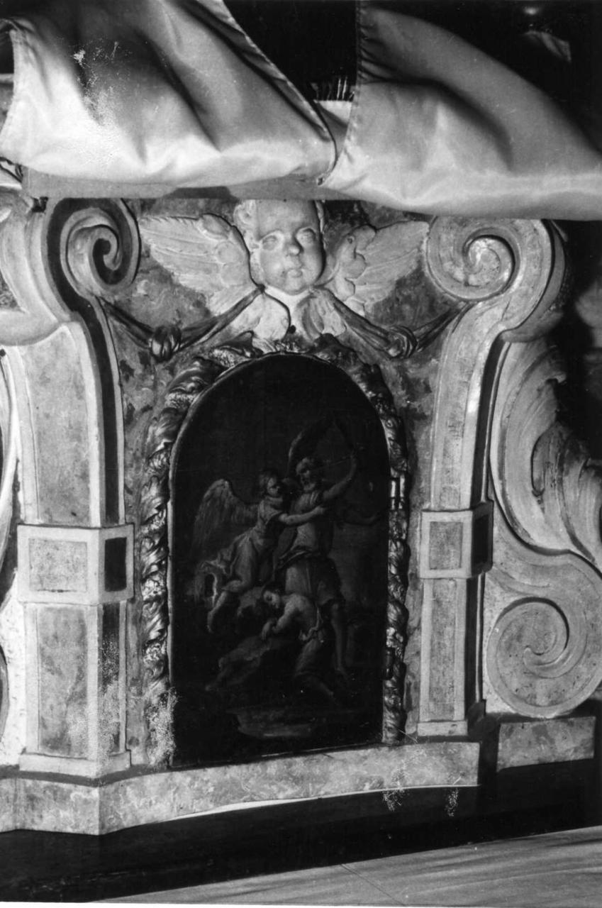 sacrificio di Isacco (dipinto) di Battagliola Pietro (metà sec. XVIII)