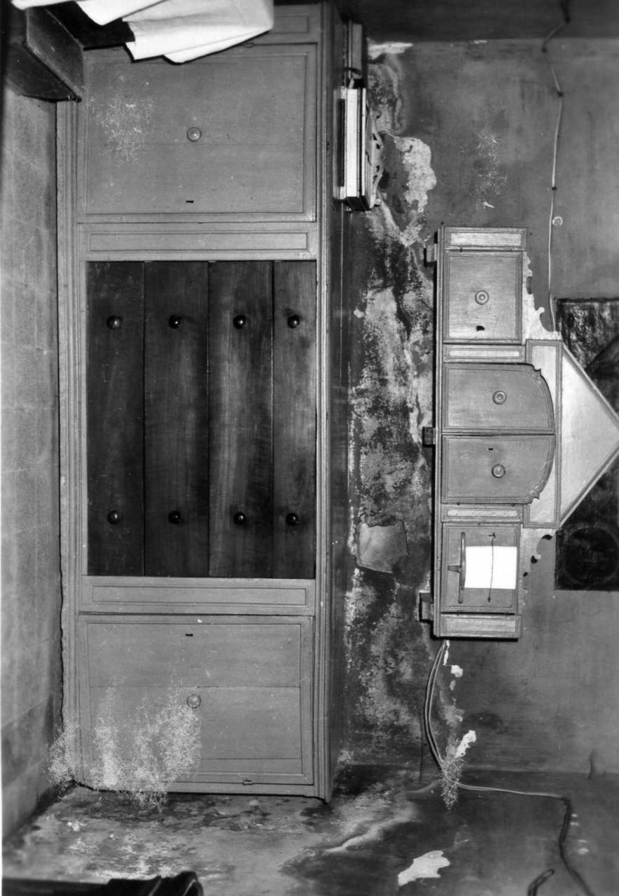 cassettone - bottega modenese (inizio sec. XVIII)