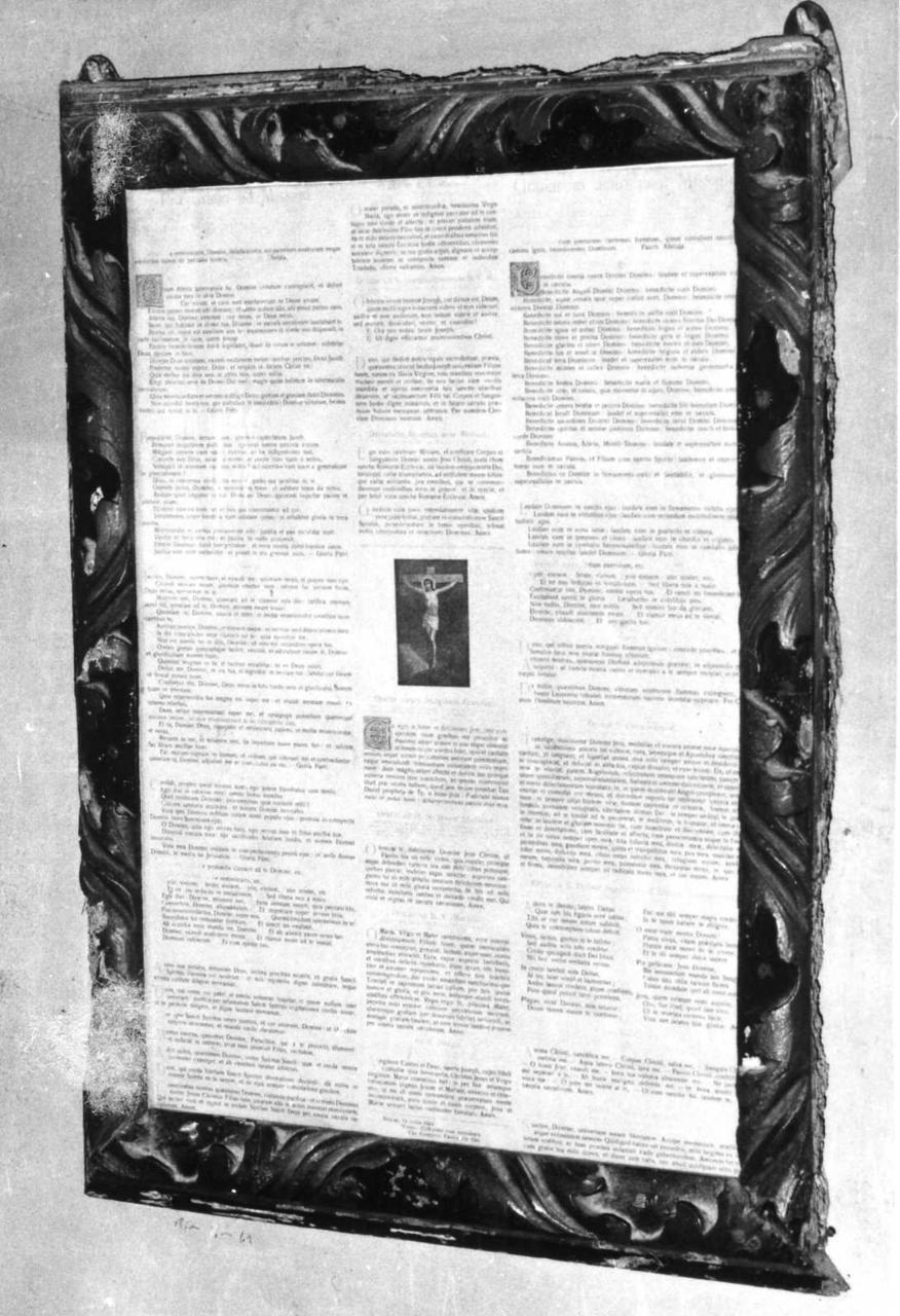 cornice - bottega modenese (seconda metà sec. XVII)