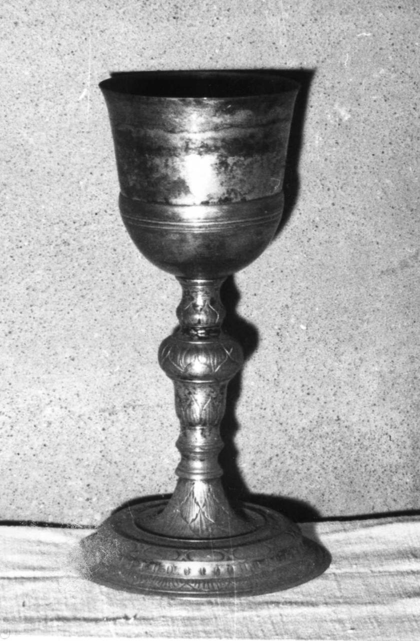 calice - bottega emiliana (inizio sec. XVII)