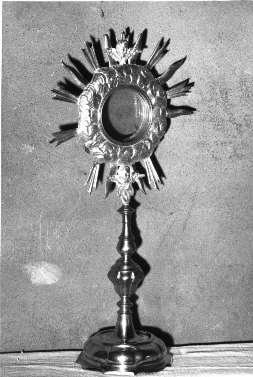 ostensorio - bottega emiliana (seconda metà sec. XVIII)
