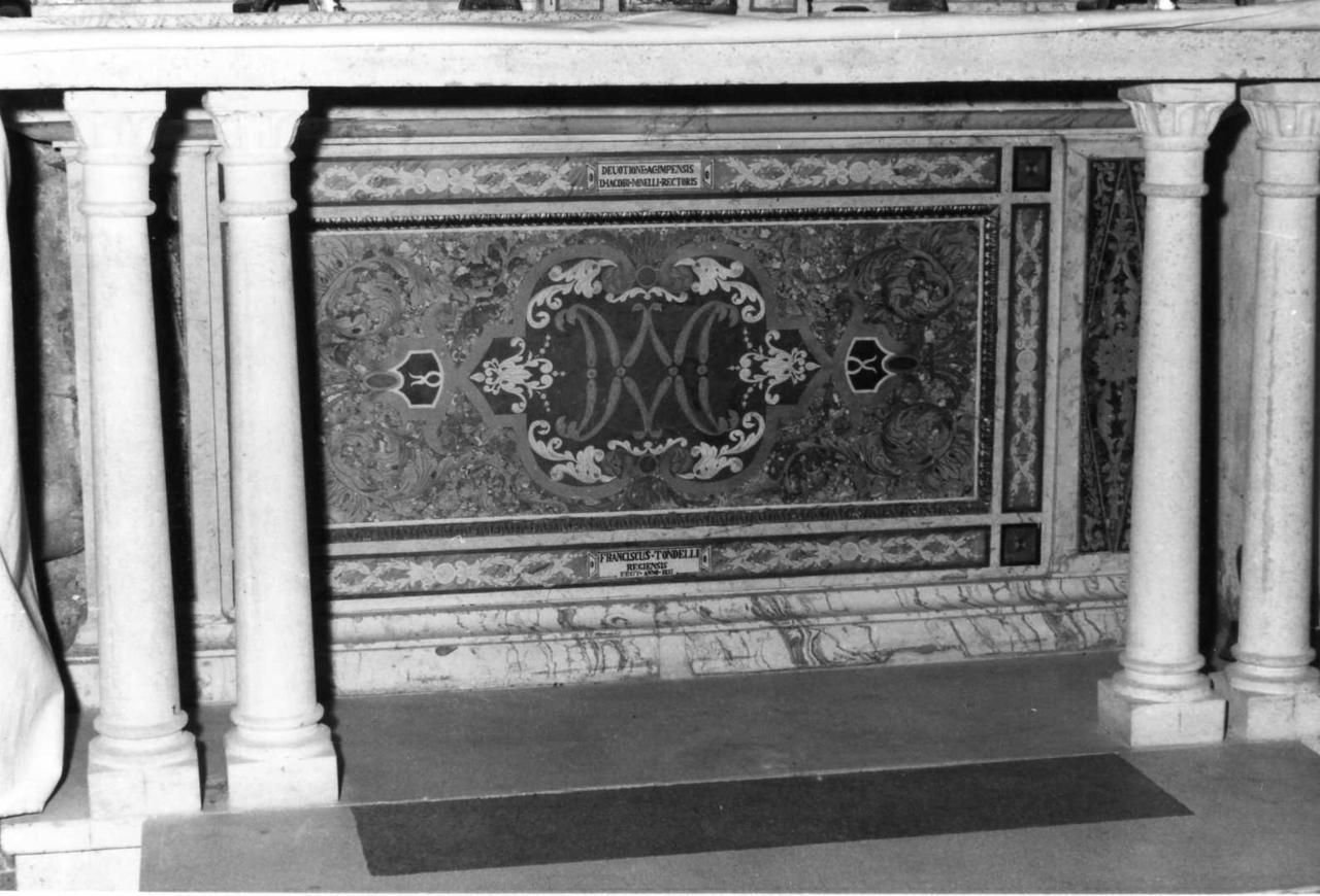 paliotto di Tondelli (sec. XIX)