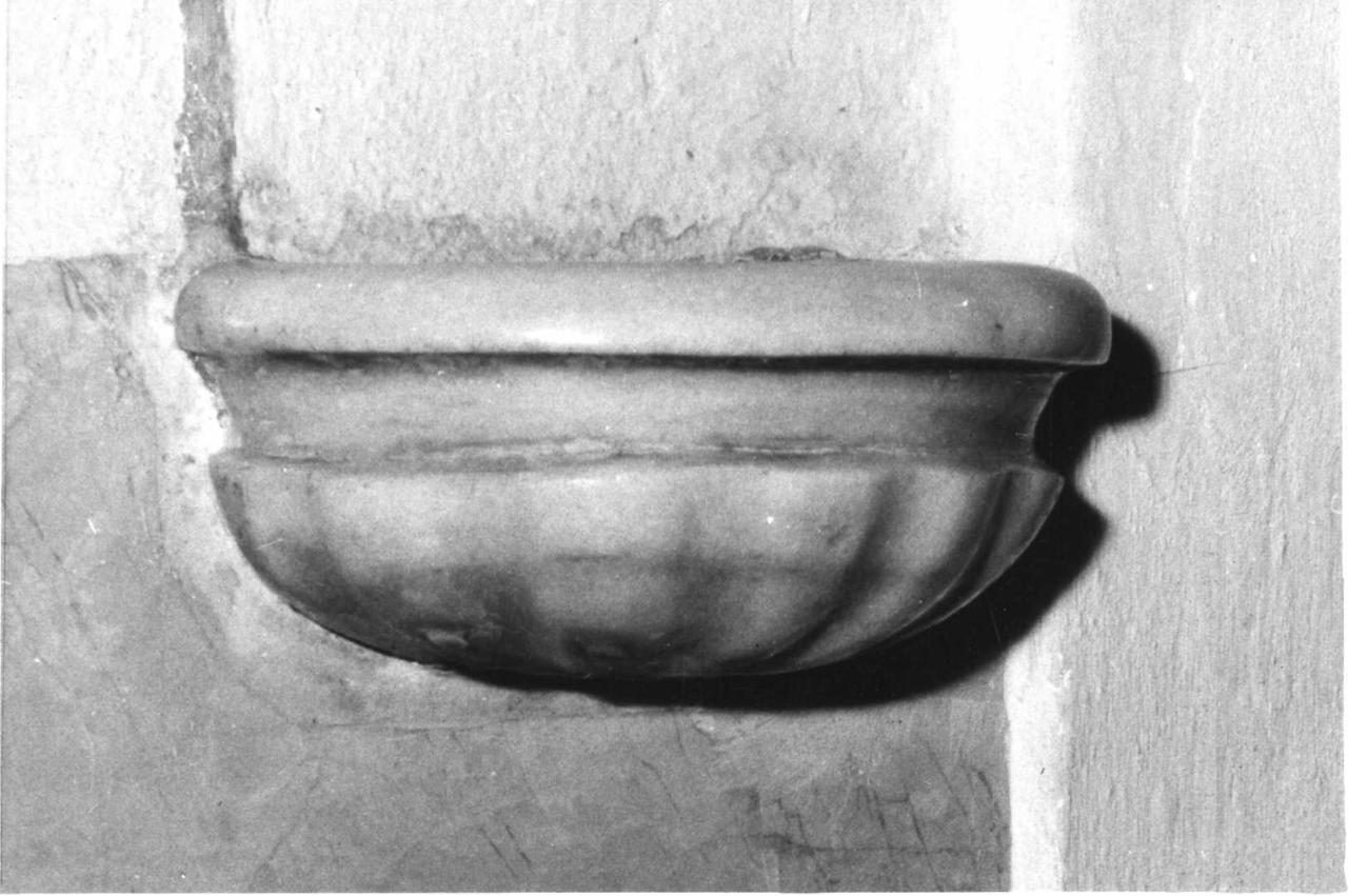 acquasantiera - bottega modenese (inizio sec. XVIII)