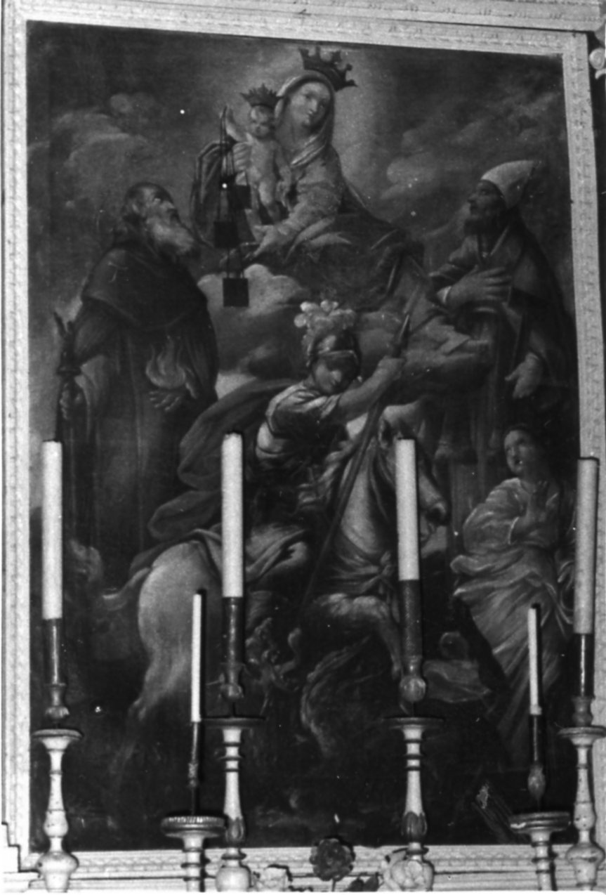 Madonna del Carmelo (dipinto) - ambito emiliano (fine sec. XVII)