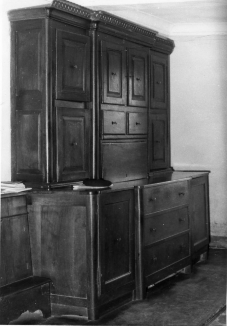 mobile - bottega modenese (metà sec. XIX)